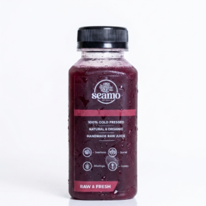 This is a bottle of Seamo juice